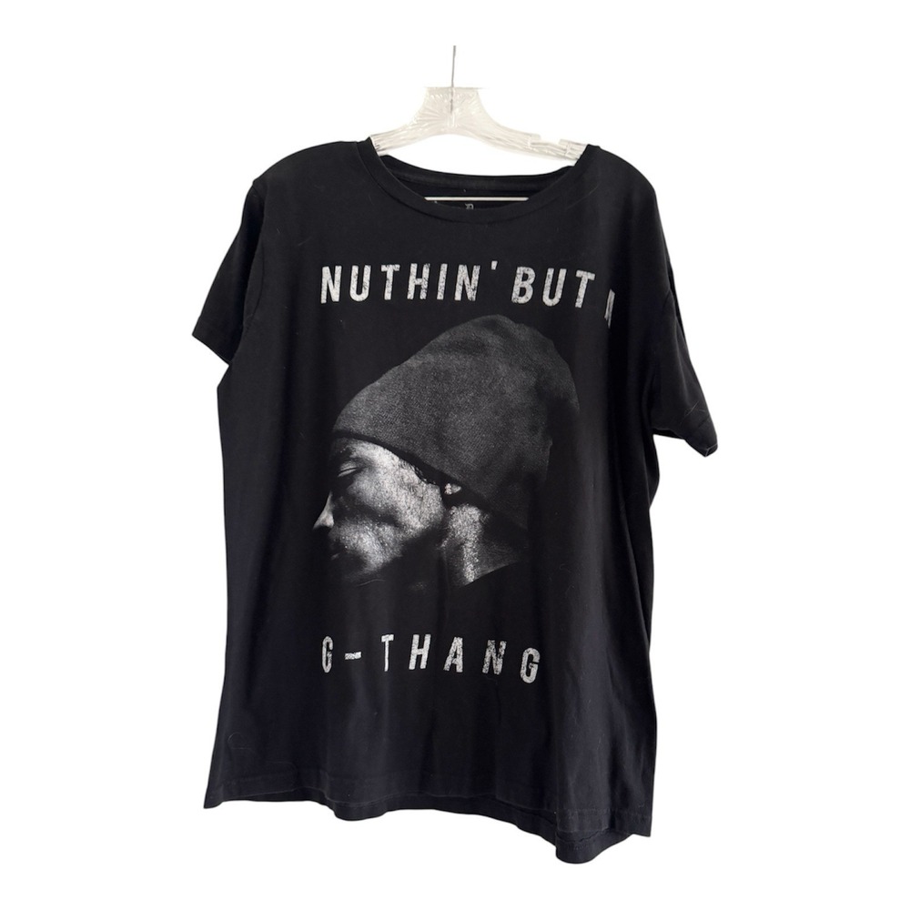 SNOOP DOGG 2018 Men's Black Nuthin' But A G-Thang Graphic Tee T-Shirt-MEDIUM